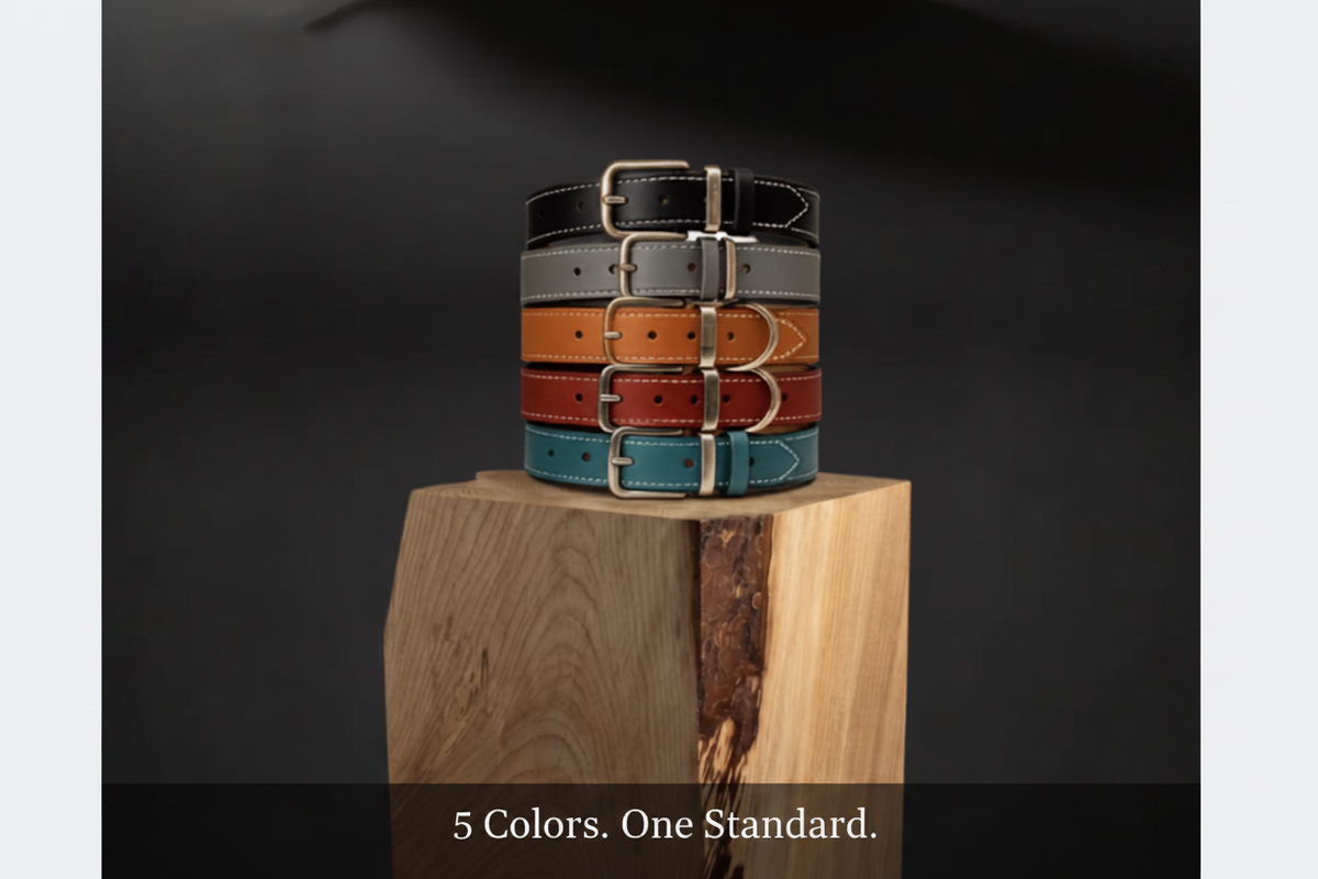 5 Colors. One Standard. — Aura & Tail